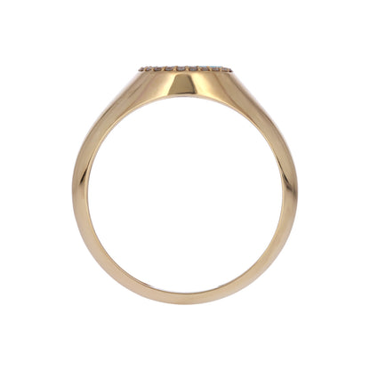 DRN04784TQ. 14k Solid Gold Turquoise and Diamond Fancy Ring