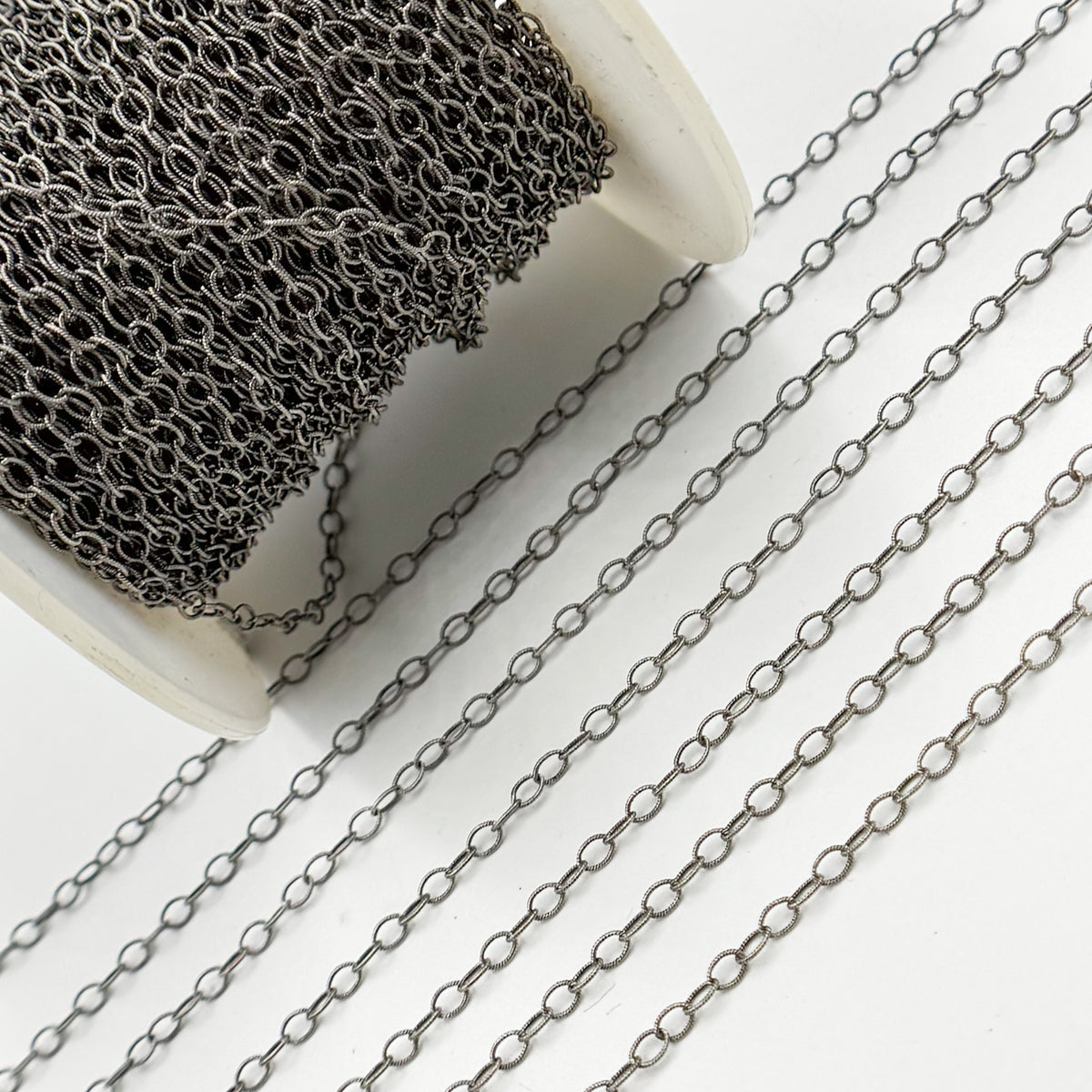 Shop Now Hammered Cable Chain
