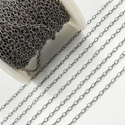 Shop Now Hammered Cable Chain