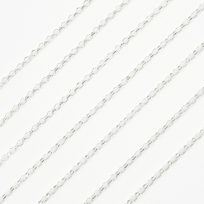 Silver Cable Link Chain