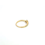 Load image into Gallery viewer, 14K Solid Gold Diamond and Emerald Snake Ring. RFD17774EM
