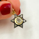 Load image into Gallery viewer, DC406. Diamond Star Pendant with Polki Diamond
