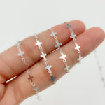 Load image into Gallery viewer, V310SS. Sterling Silver Fancy Cross-Link Chain