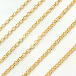 Load image into Gallery viewer, V116GF. 14k Gold Filled Rolo Chain.
