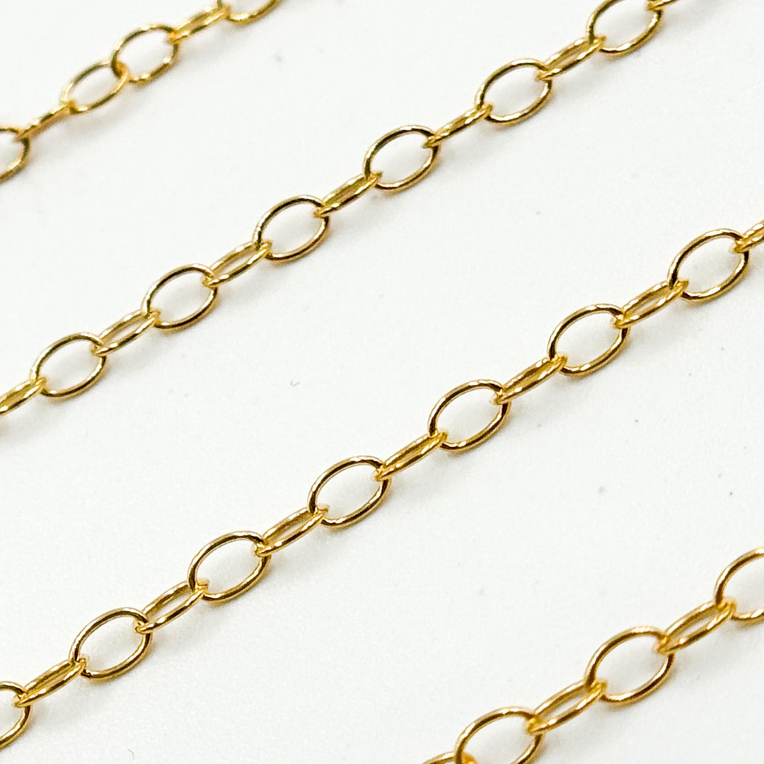 Sterling Silver Oval Cable Chain