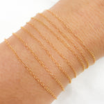 Load image into Gallery viewer, 1018GF. 14K Gold-Filled Smooth Cable Chain
