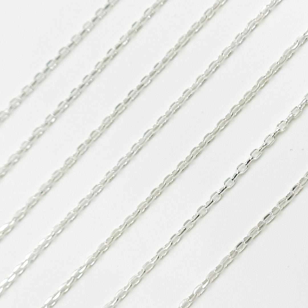 V93SS. Sterling Silver Cable Chain