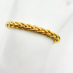Load image into Gallery viewer, TRE002Bracelet. 14K Solid Gold Hollow Rope Bracelet