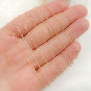 1512GF. 14K Gold-Filled Smooth Cable Chain