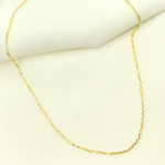 Load image into Gallery viewer, 0501768FD. 14K Solid Gold Cable Chain
