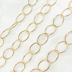 Load image into Gallery viewer, 14k Gold Filled Smooth Oval Link Chain. 674
