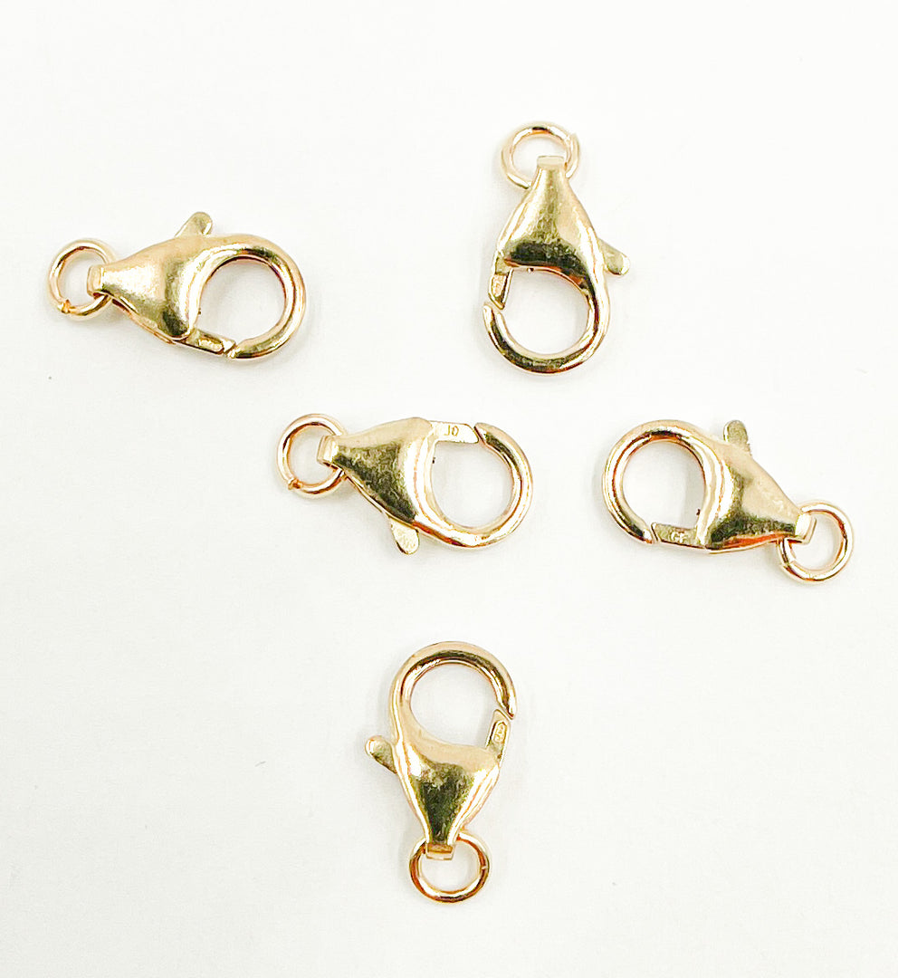 2925NTC3WRGF. Gold Filled Trigger Clasps 12 mm.