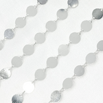 Load image into Gallery viewer, Sterling Silver Mirror Circle Link Chain