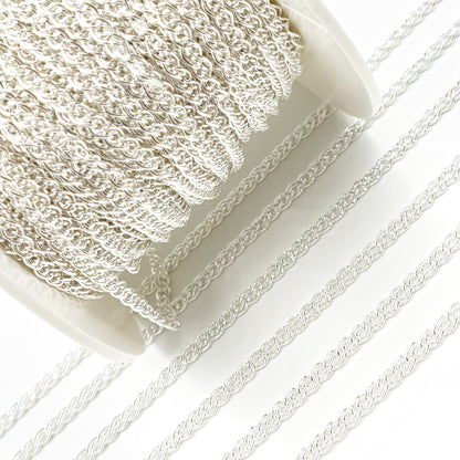 Shop Sterling Silver Double Curb Chain