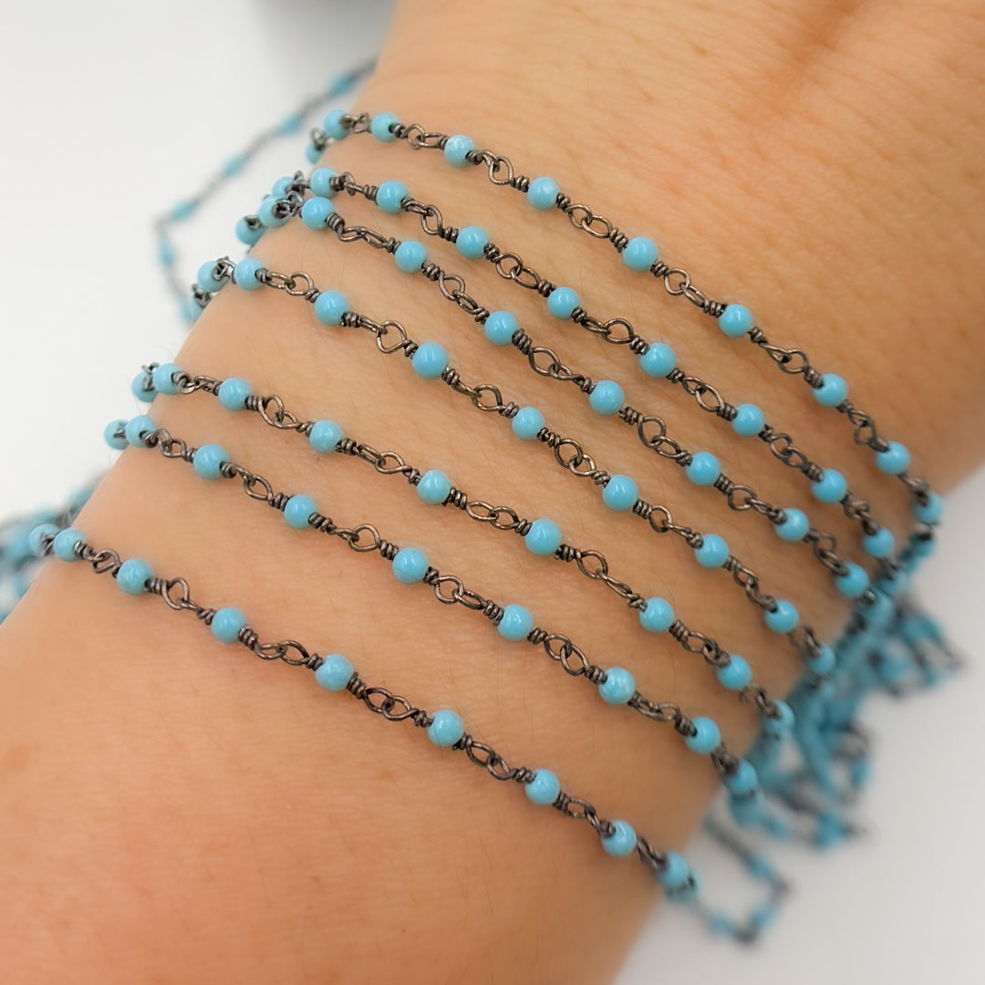Shop Wrap Chain made with Black Rhodium 925 Sterling Silver