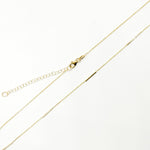 Load image into Gallery viewer, NKSET611. 14k Solid Yellow Gold Bars Link Necklace