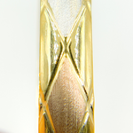 Load image into Gallery viewer, 14K Solid Gold Tri-Color Matte &amp; Shinny Diamond Pattern Bangle. Bangle10
