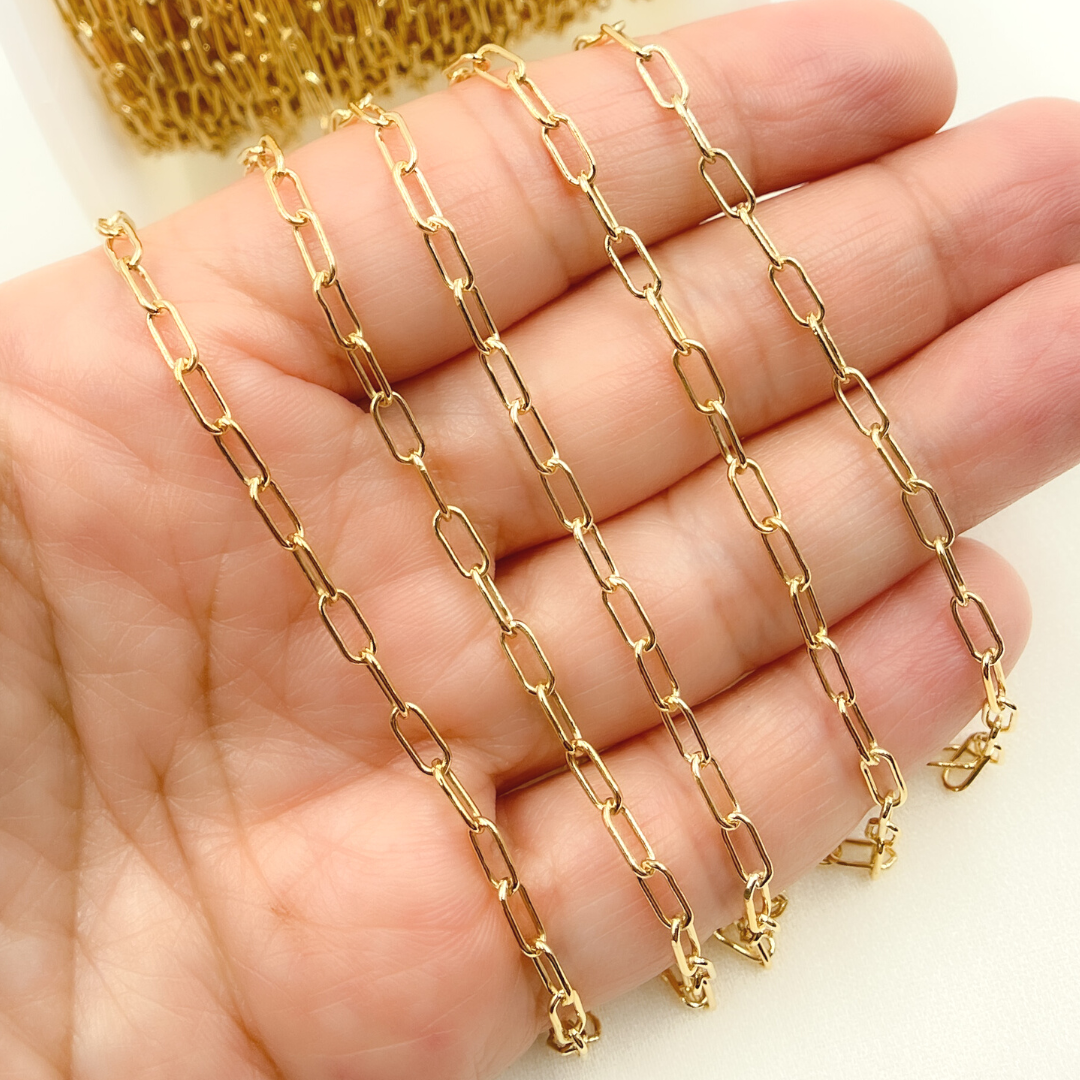 2505GF. 14k Gold Filled Paperclip Chain