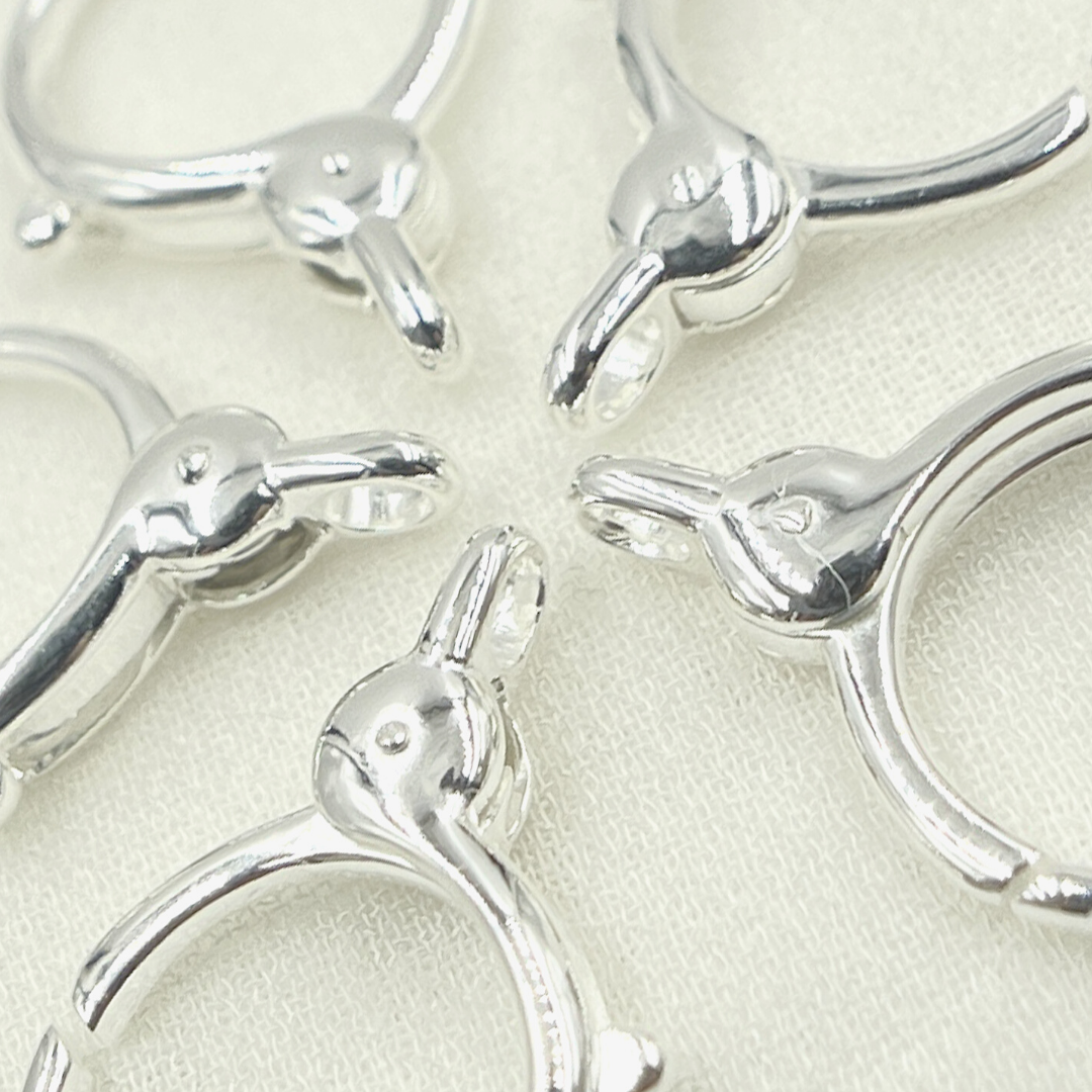 239. Sterling Silver Round Trigger Clasp