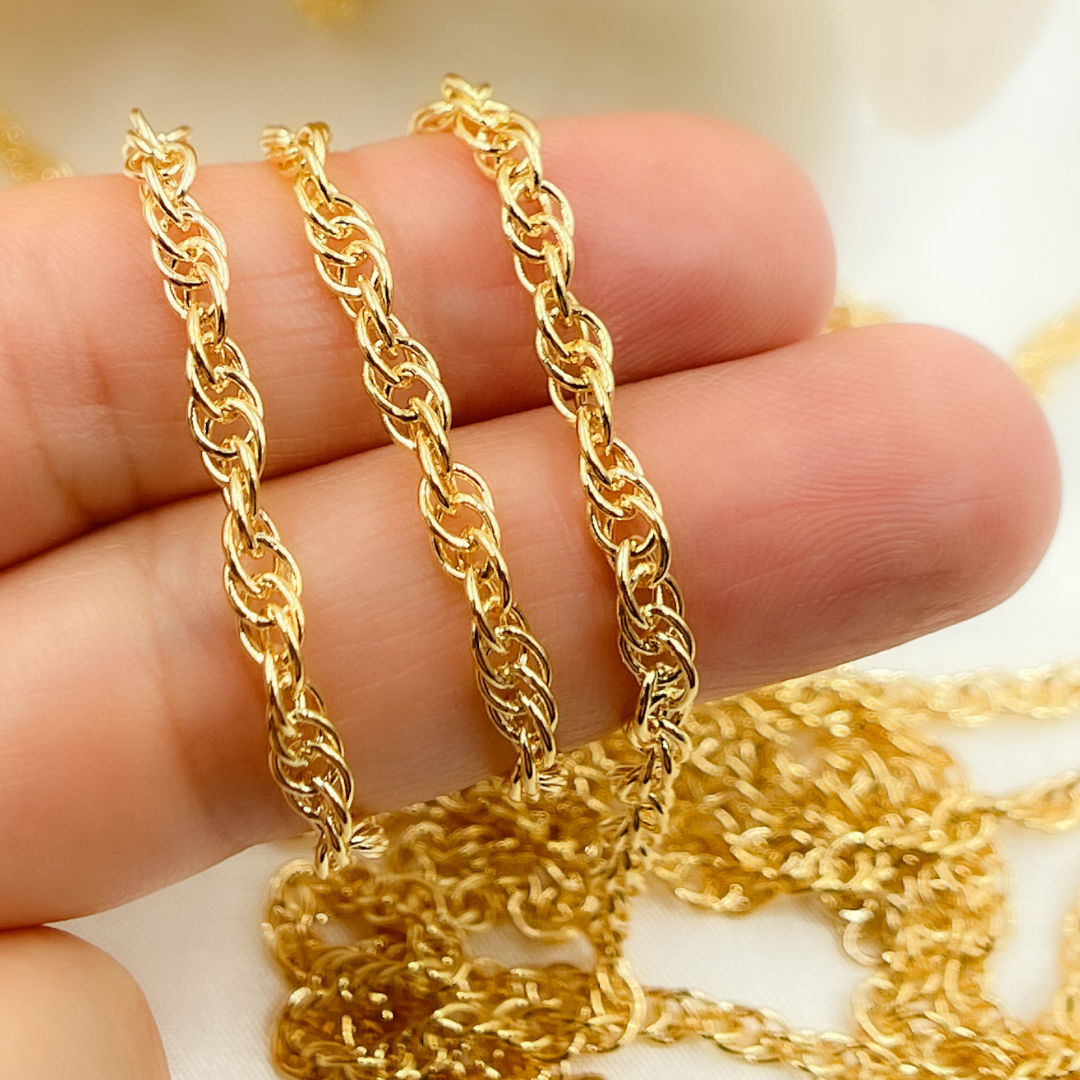 14k Gold Filled Rope Chain. 605GF