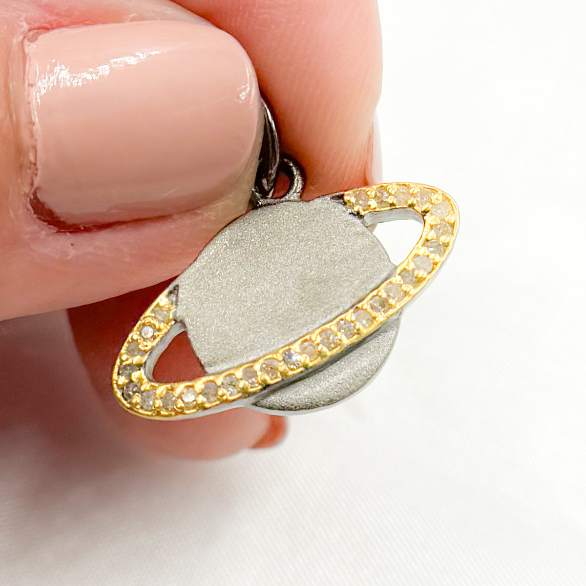 Shop Now Sterling Silver Planet Pendant