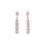Load image into Gallery viewer, EFJ52125. 14K Solid Gold &amp; Diamonds Dangle Earrings
