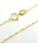 Load image into Gallery viewer, 017G2SLMSIT2. 14K Solid Gold Rope Chain
