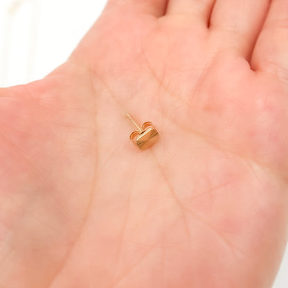 14K Solid Gold Earring