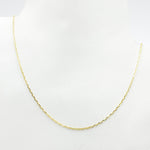 Load image into Gallery viewer, 040FFCLT518K. 18K Solid Yellow Gold Cable Link Chain