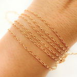 Load image into Gallery viewer, 14k Solid Gold Filled Figaro Chain.
