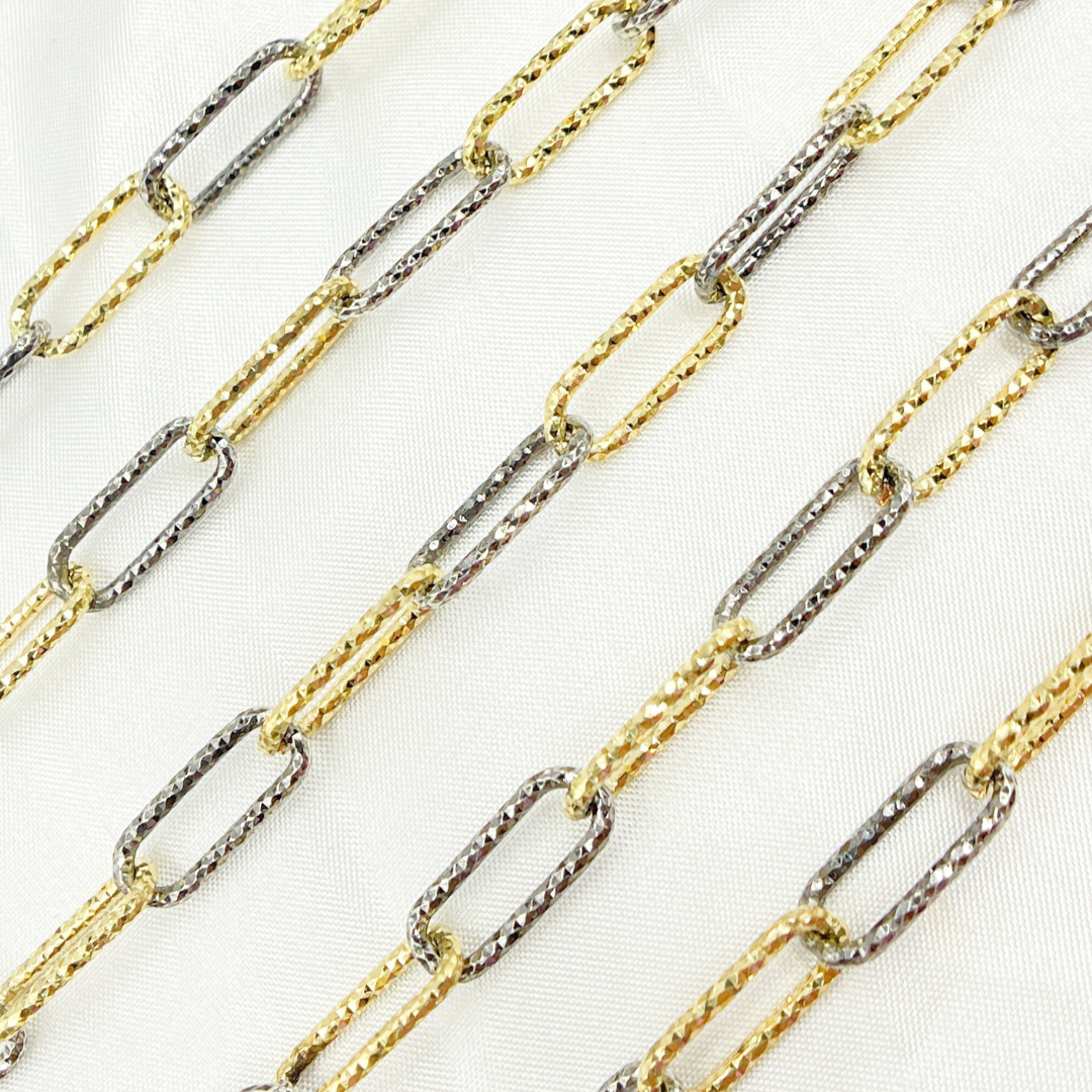 Black Rhodium & Gold Plated Sterling