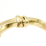 Load image into Gallery viewer, 14K Gold Twisted Bangle. Bangle6
