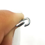 Load image into Gallery viewer, Light Oxidized 925 Sterling Silver Matt Oval Clasp. 1356LIGHTOX
