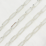 Load image into Gallery viewer, Shop Now 925 Sterling Silver Flat Paperclip Chain
