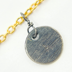 Load image into Gallery viewer, 301D. Sterling Silver Disc Dangle Wire Chain
