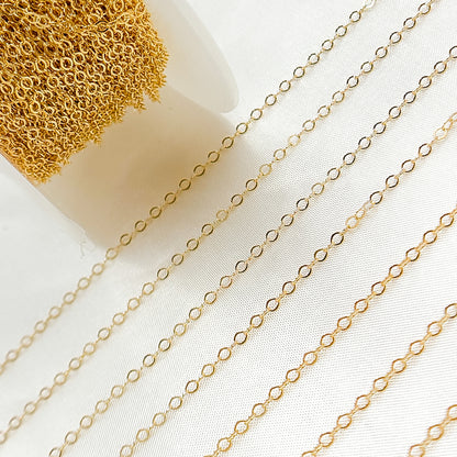 Buy Now Filled Flat Link Chains