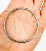 Load image into Gallery viewer, BS8-OX. Oxidized Silver Circle Size 50mm
