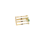 Load image into Gallery viewer, 14k Solid Gold Diamond and Emerald Ring. CR96332EM4X3
