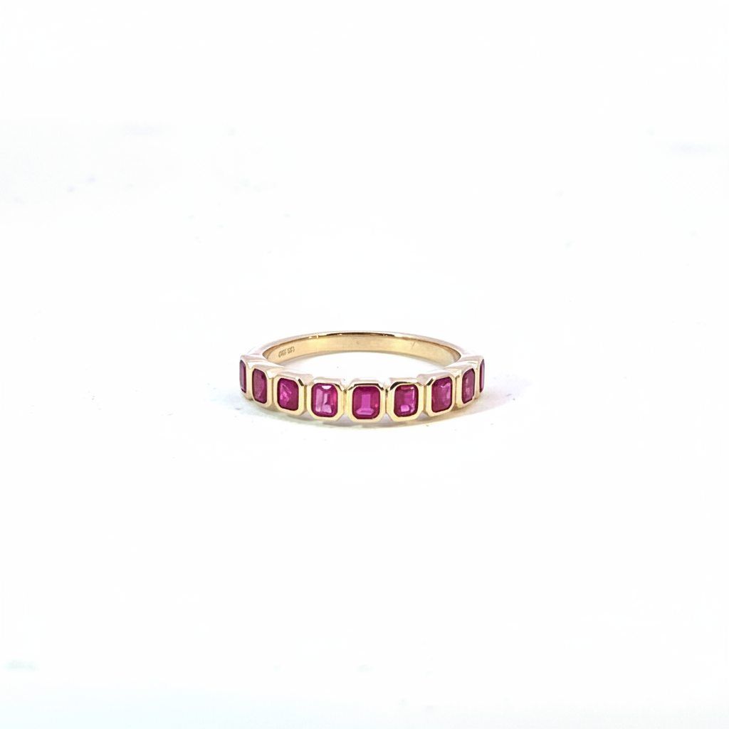 RN423837. 14K Solid Gold Gemstone Ring