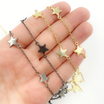 Load image into Gallery viewer, Star Shape Connected Wire Chain