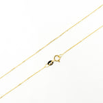 Load image into Gallery viewer, 025R01T518K. 18K Solid Yellow Gold Cable Chain
