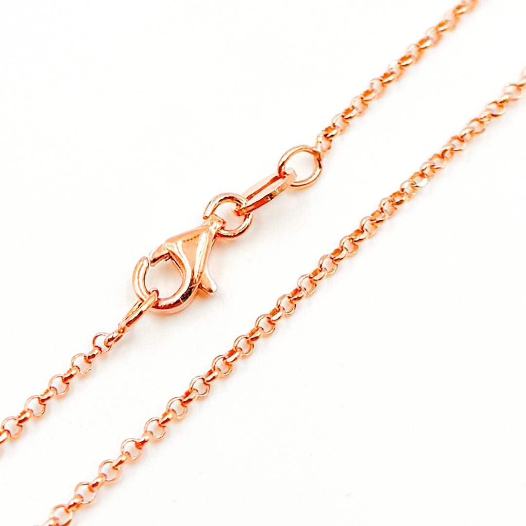 RGPRolo. Rose Gold Plated Rolo Necklace