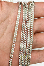 Load image into Gallery viewer, 925 Sterling Silver Flat Curb Chain. Z72SS
