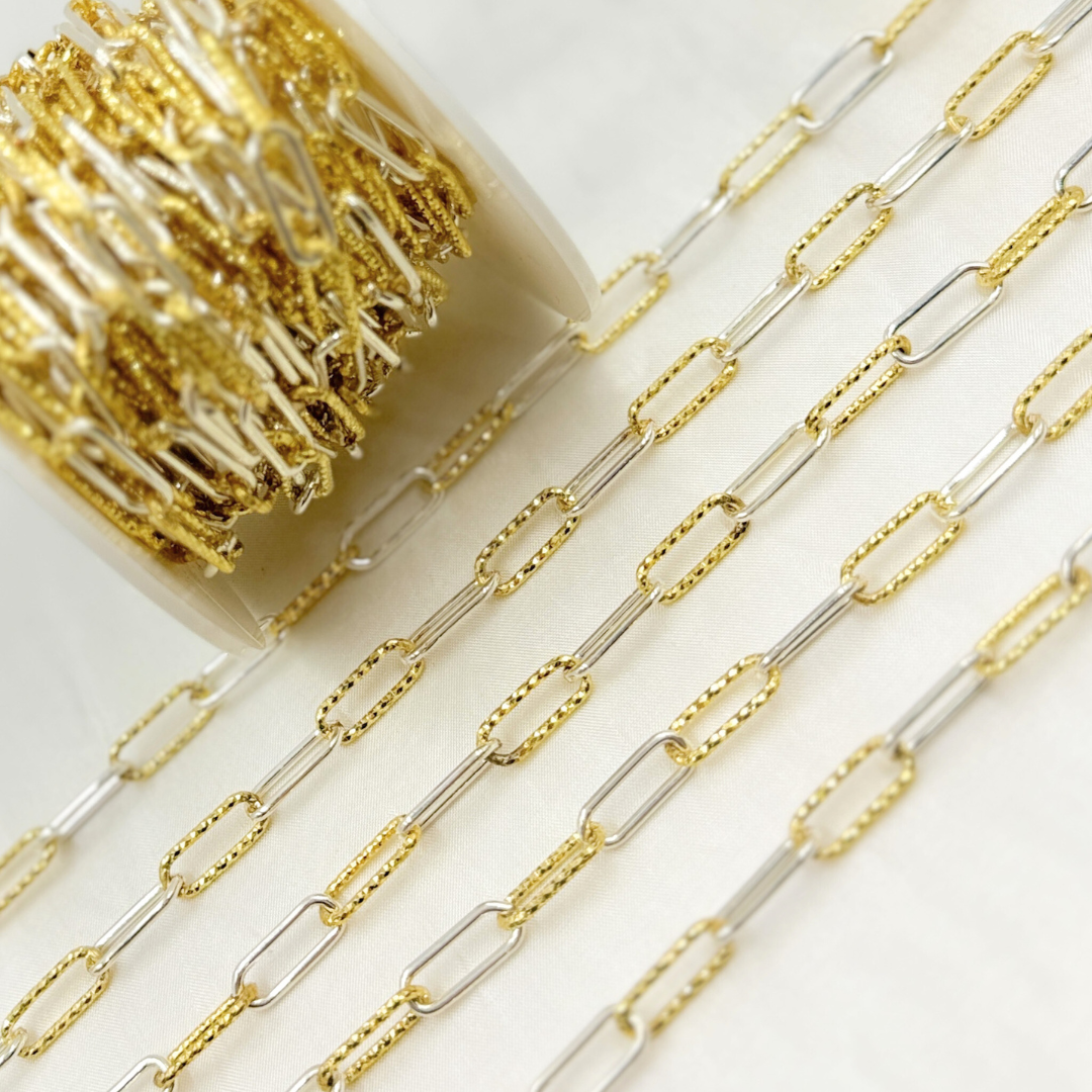 Buy Gold Plated Sterling Silver Smooth & Diamond Cut Chains