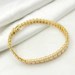 Load image into Gallery viewer, 14k Solid Gold Diamond Tennis Bracelet. BFT60553
