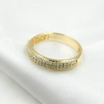 Load image into Gallery viewer, 14K Solid Gold Diamond Band Ring. RN401155
