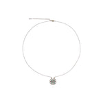 Load image into Gallery viewer, NFG72911EM. 14k Solid Gold Diamond and Emerald Fancy Necklace