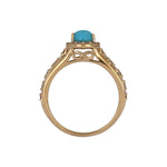 Load image into Gallery viewer, CR97174. 14K Solid Gold Diamond and Gemstone Ring