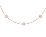 Load image into Gallery viewer, NT400567. 14K Solid Gold Diamond Necklace
