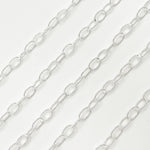 Load image into Gallery viewer, V105SS. Sterling Silver Twisted Cable Chain
